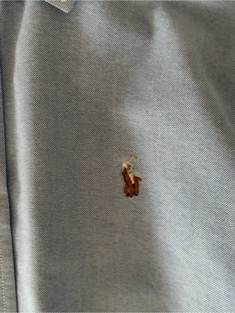 Ralph Lauren Light Blue Oxford Button-Down Shirt